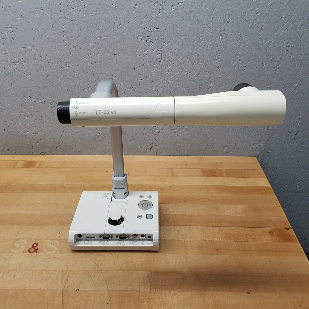 Elmo TT-02RX Interactive Document Camera, 5.2x Optical Zoom - USED