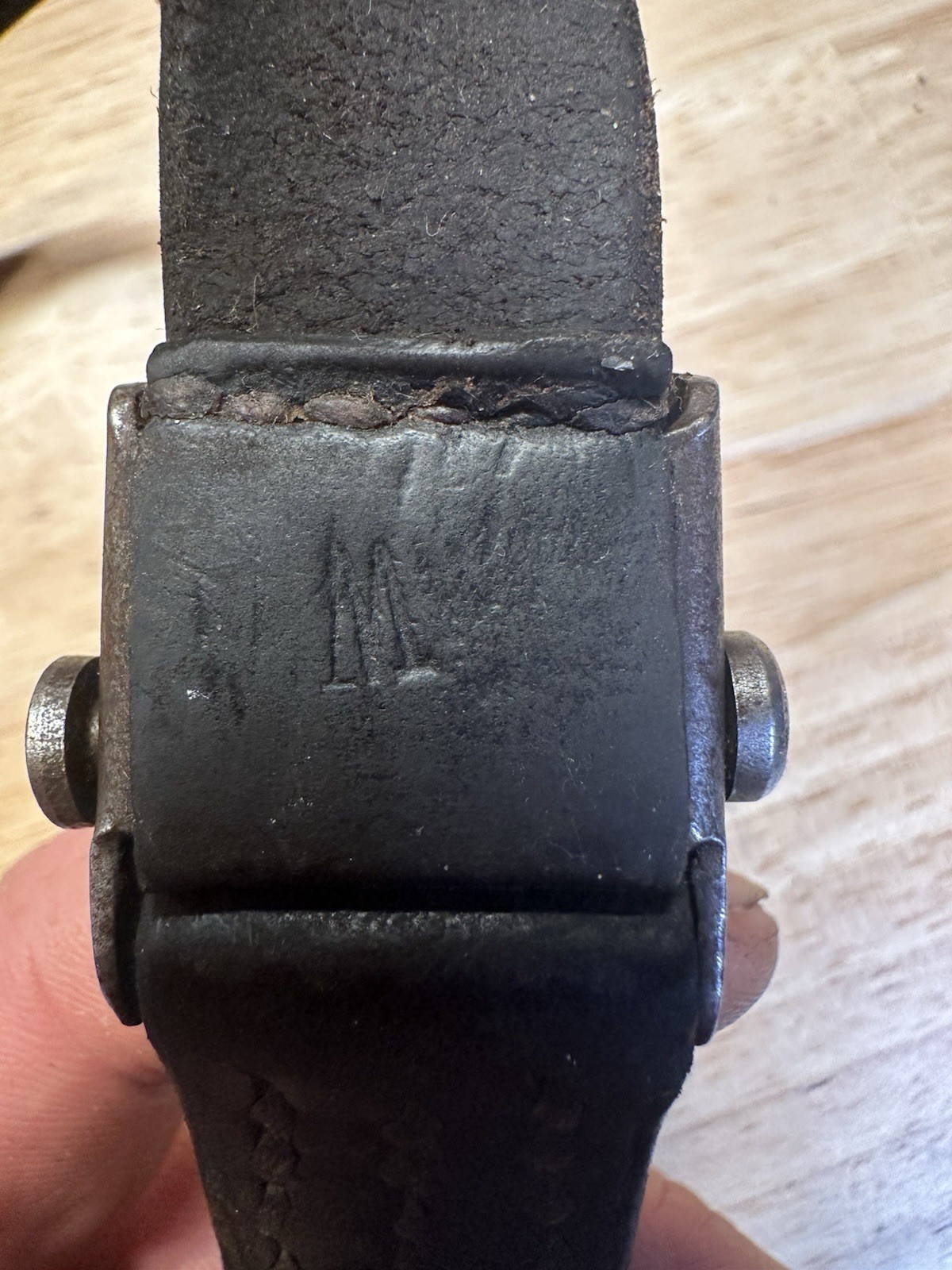 Original Marked WWII German Leather sling for K98 98K Mauser