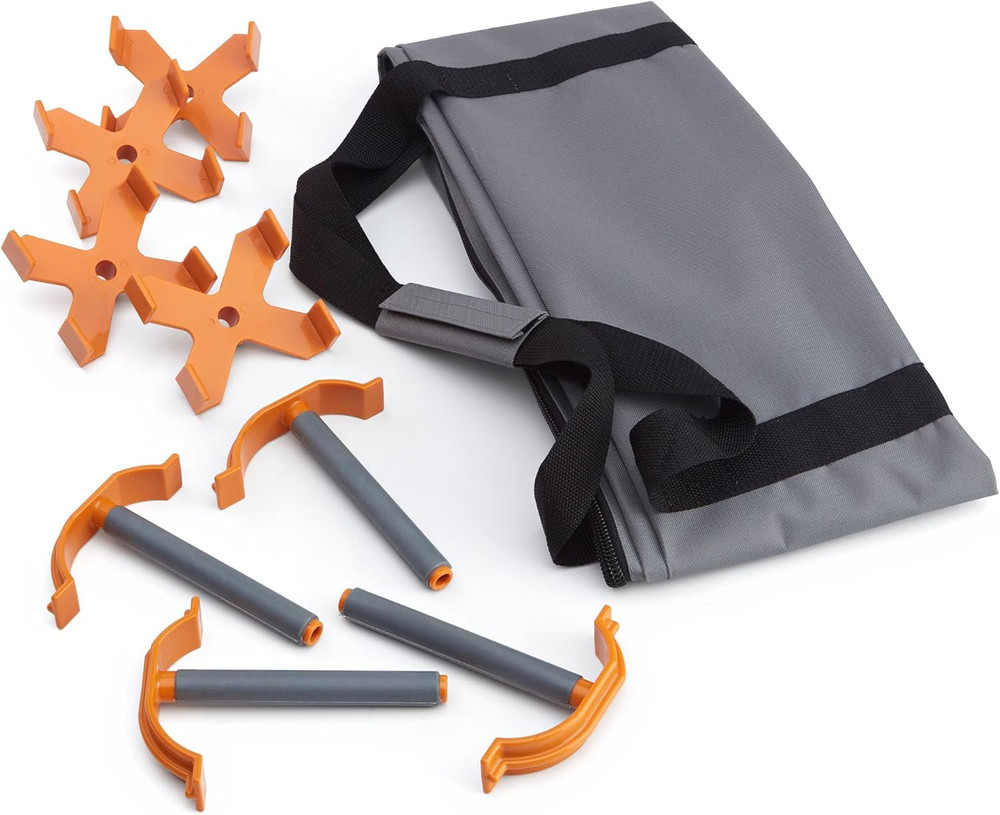 Bora Centipede 30In Folding Work Table Set - No Assembly 9-Strut Collapsible Tab