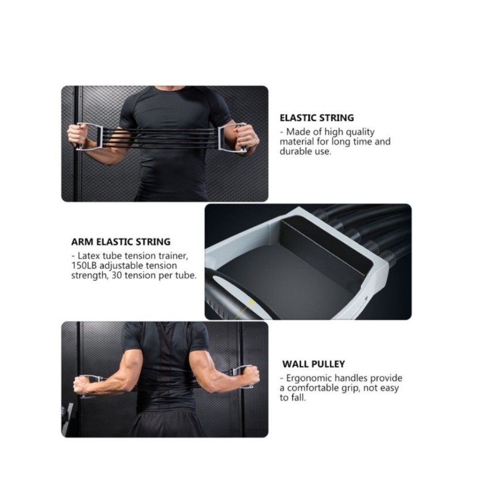 Abdominal Exercise Muscle Chest Developer Belt ABS Chest Training Expander