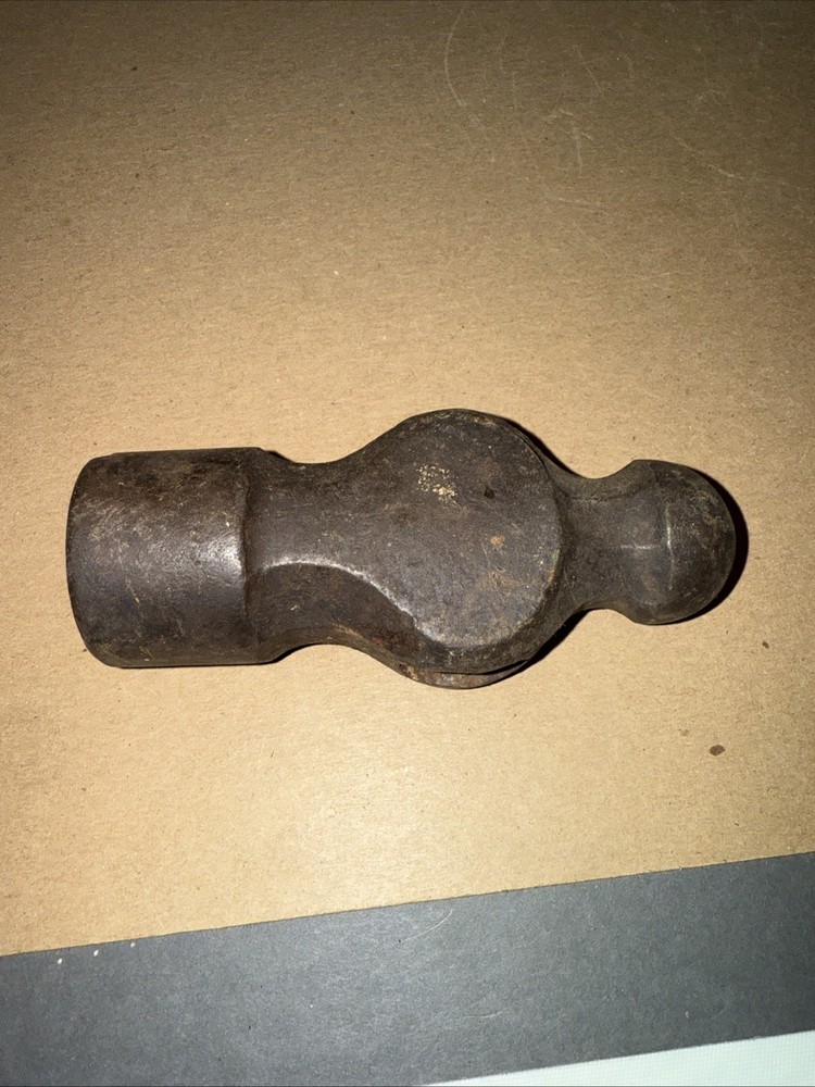 Vintage Ball Peen Hammer Head