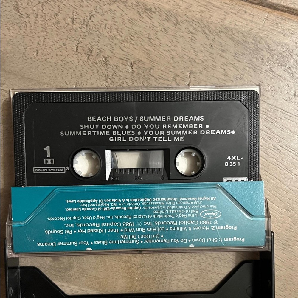 Beach Boys Summer Dreams Cassette