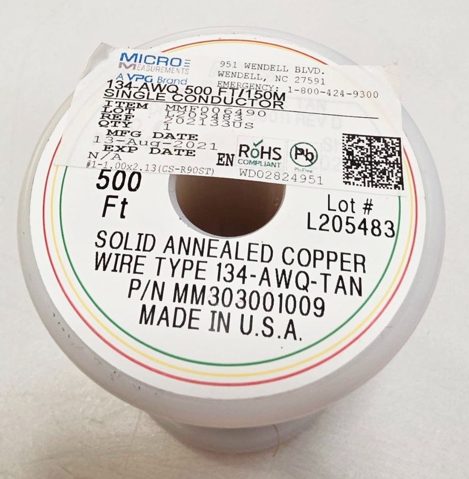 SOLID ANNEALED COPPER WIRE TYPE 134-AWQ-TAN