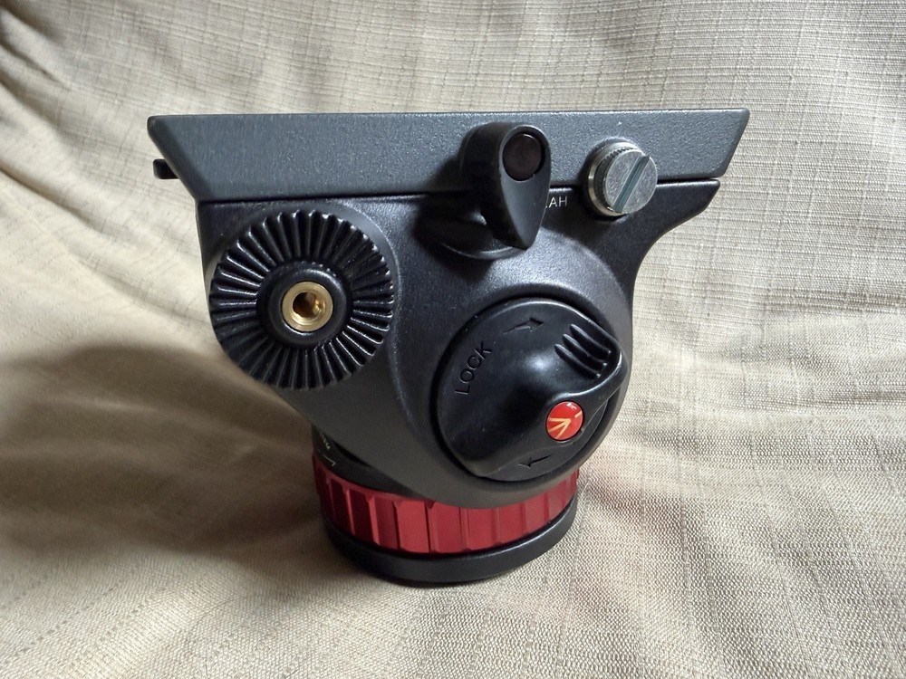 Manfrotto MVH502AH Fluid Head Quick Release for Camera Camcorder