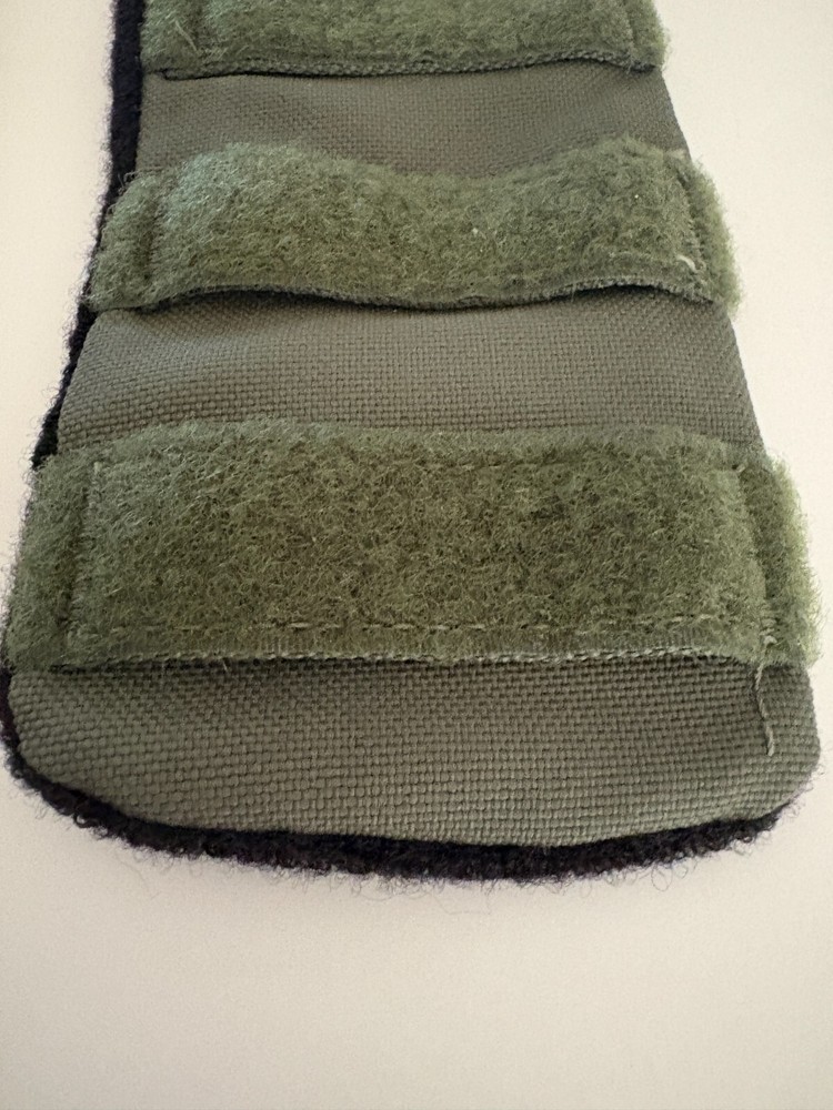 PROTECH Tactical Shoulder Strap Pair Large Tactical Green Molle Webbing 13X3 In