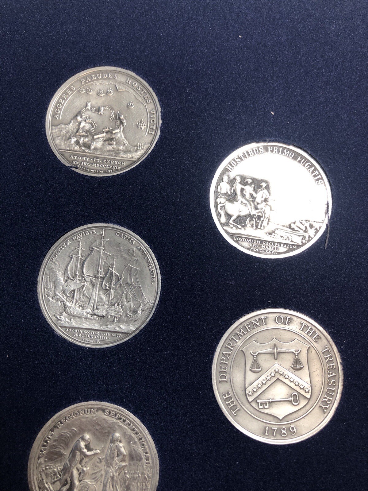 Set of 11: 1973 United States Mint America's First Medals w/OGP