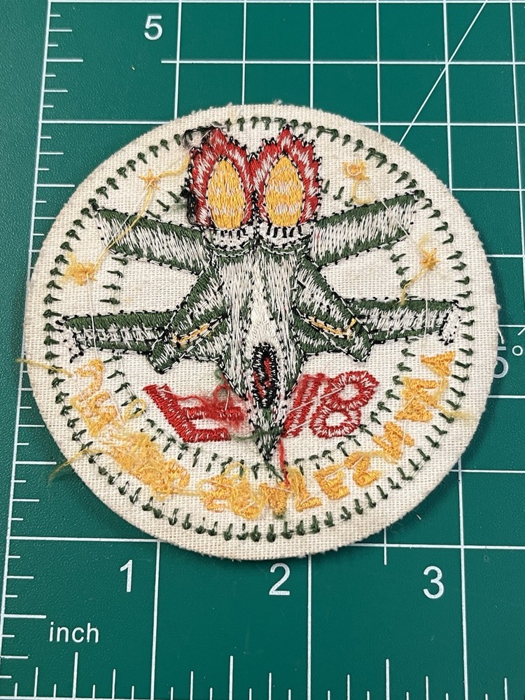 US Navy USN F-18 Patch