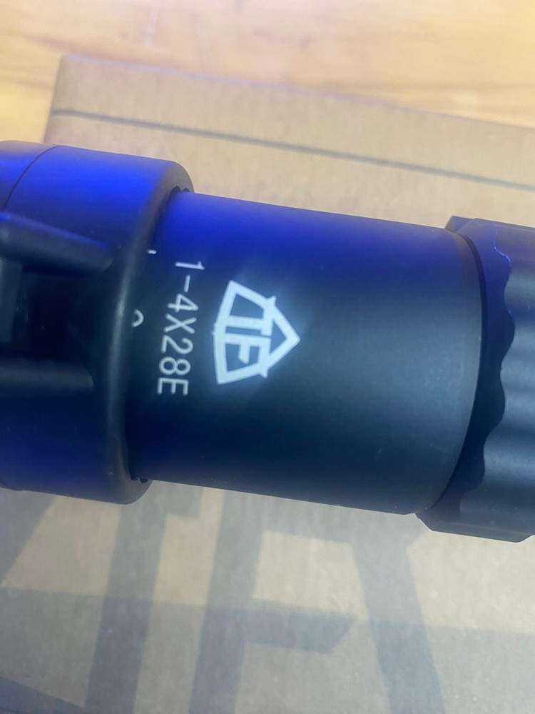 Trinity Force 1-4x28 Rifle scope w/Quick detach mount