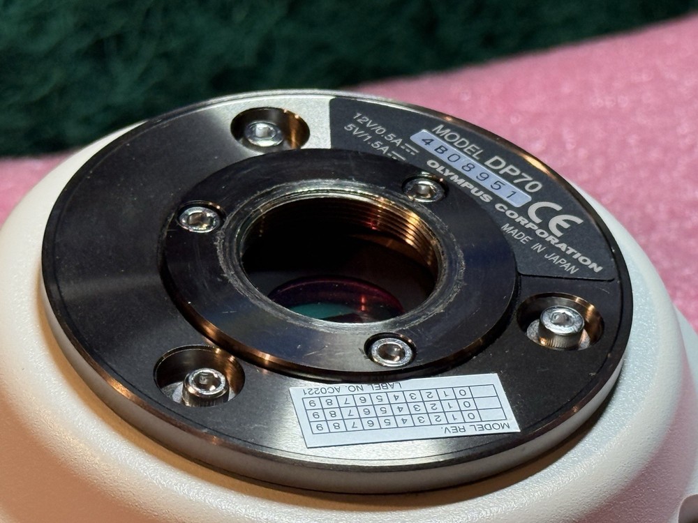 OLYMPUS DP70 CCD Microscope 12.5 Megapixel Camera