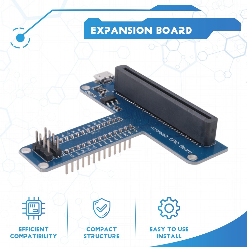 T-Type Expansion Adapter for Microbit Breadboard Python Graphical Program8454