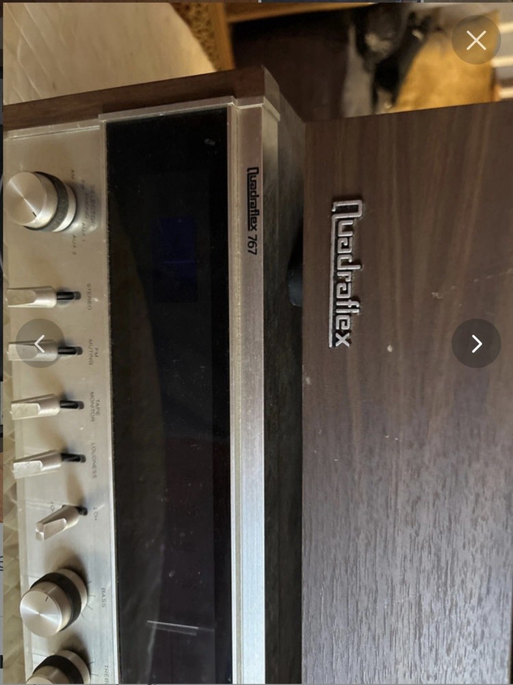 Vinyl Turntable And Receiver Vintage