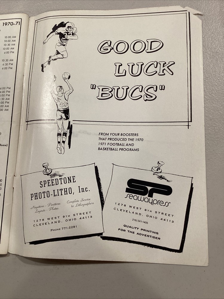 1971 Byzantine Catholic v Lorain Catholic High School Basketball Program