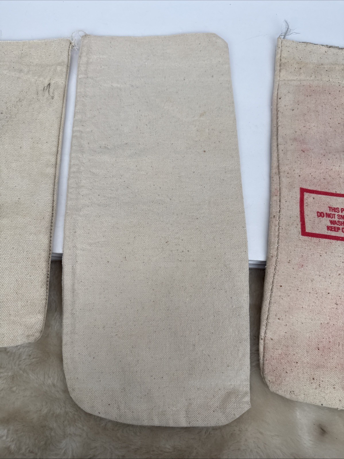 Canvas Shot Bag Lot Of 3 Allstar Winchester Lawrence Brand