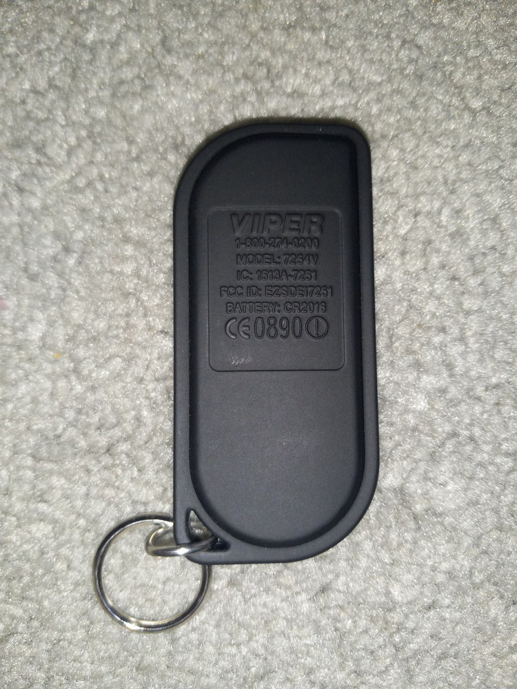 Viper 2-Way Car Alarm Replacement Remote Control 7254V