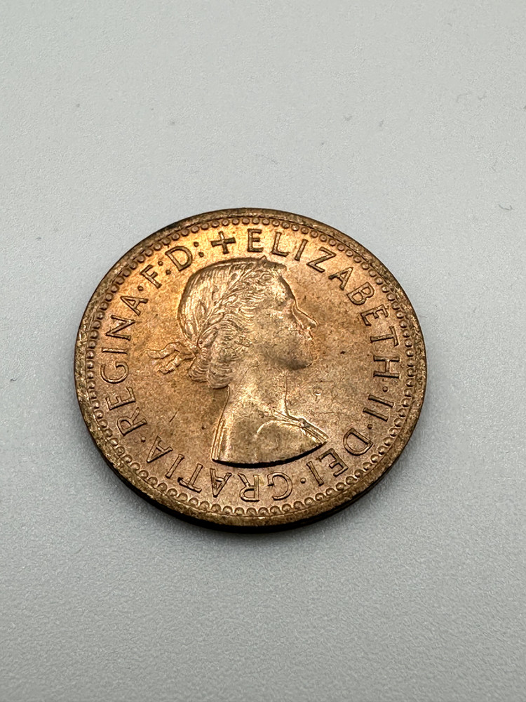 1956 Great Britain Farthing Bronze Uncirculated
