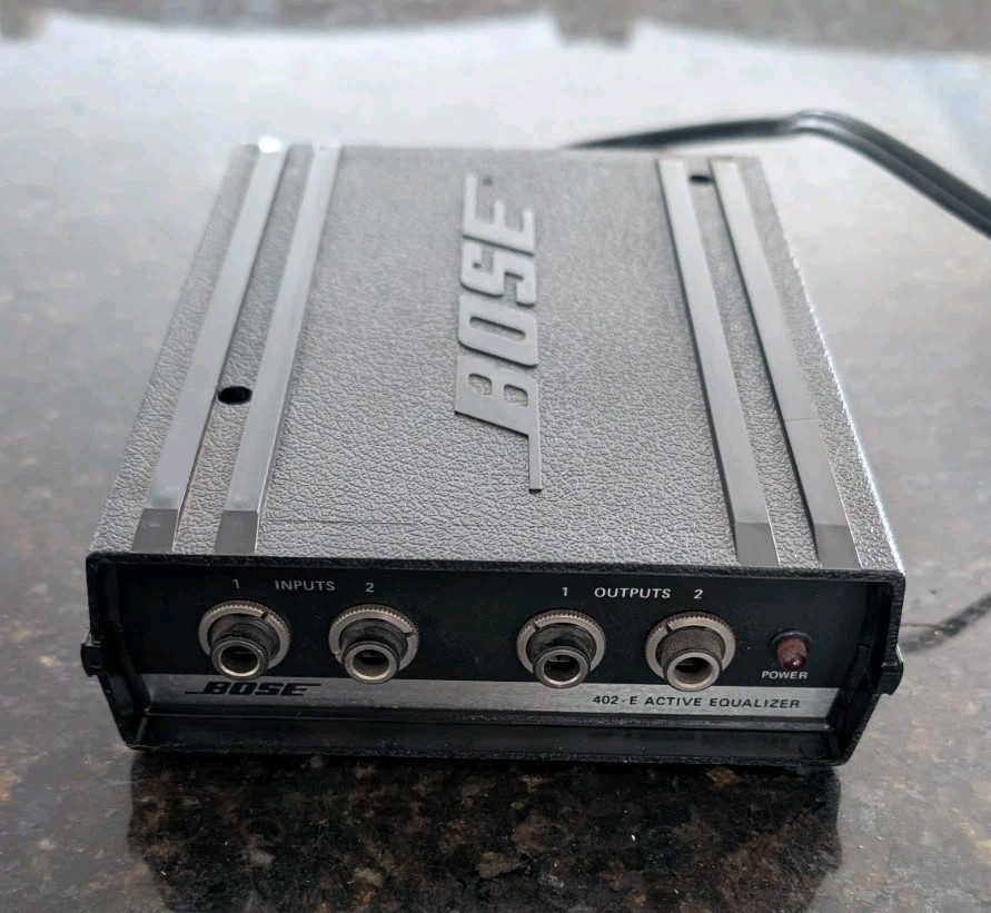 Vintage Bose # 402-E Active Equalizer