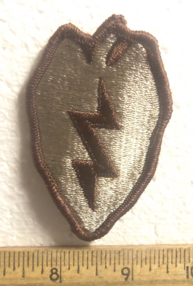 U.S. Army – 25th Infantry Division Desert Tan Embroidered Patch