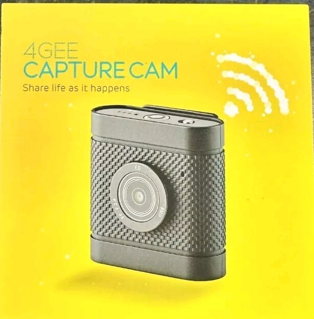 4GEE Capture Cam - EE Action Camera - with 4G streaming Boxed