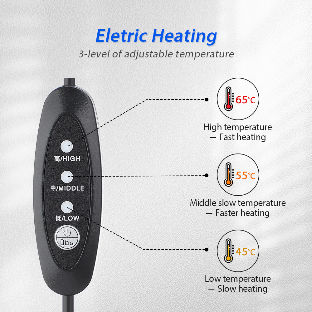 Heating Cervical Neck Traction Device Adjustable Collar Cervical Neck Stretcher