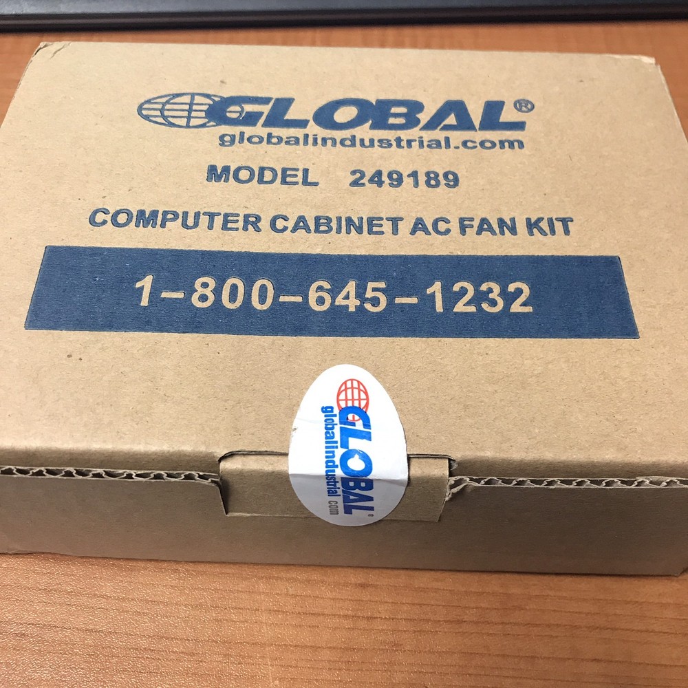NEW AC Fan Kit For Computer Security Cabinet