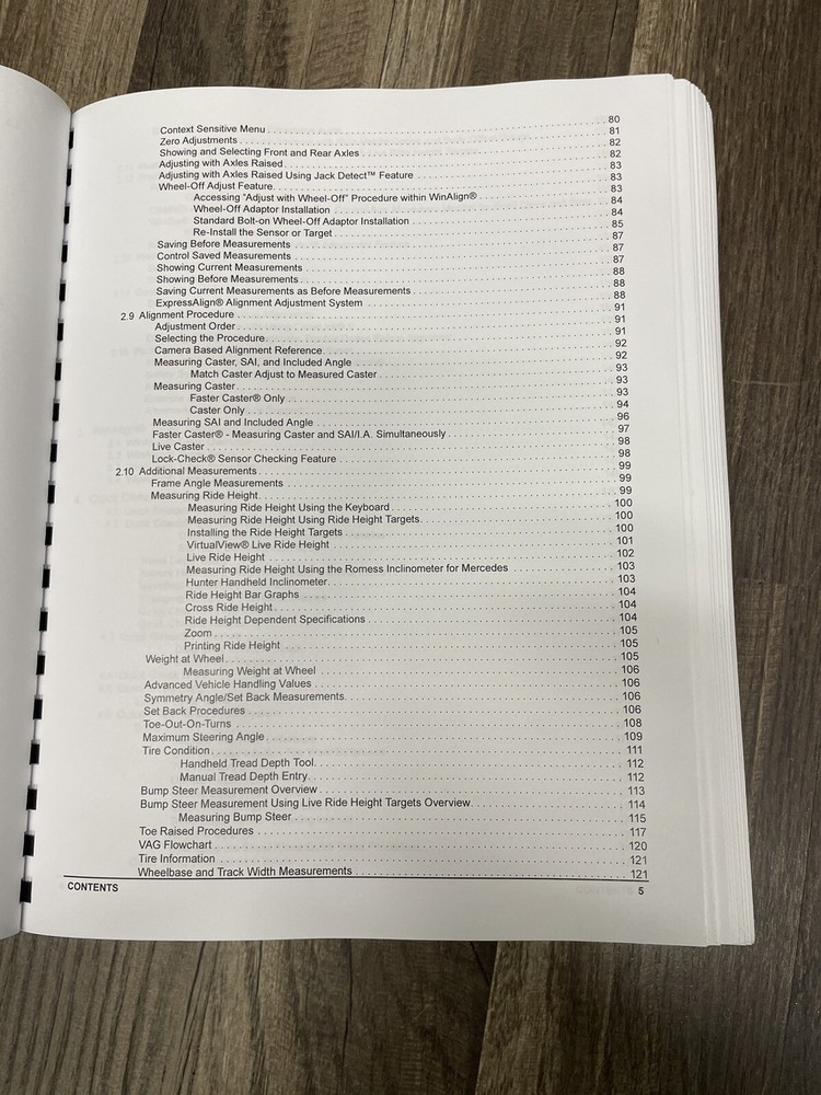 Hunter Engineering WinAlign Alignment Software Version 16 Manual