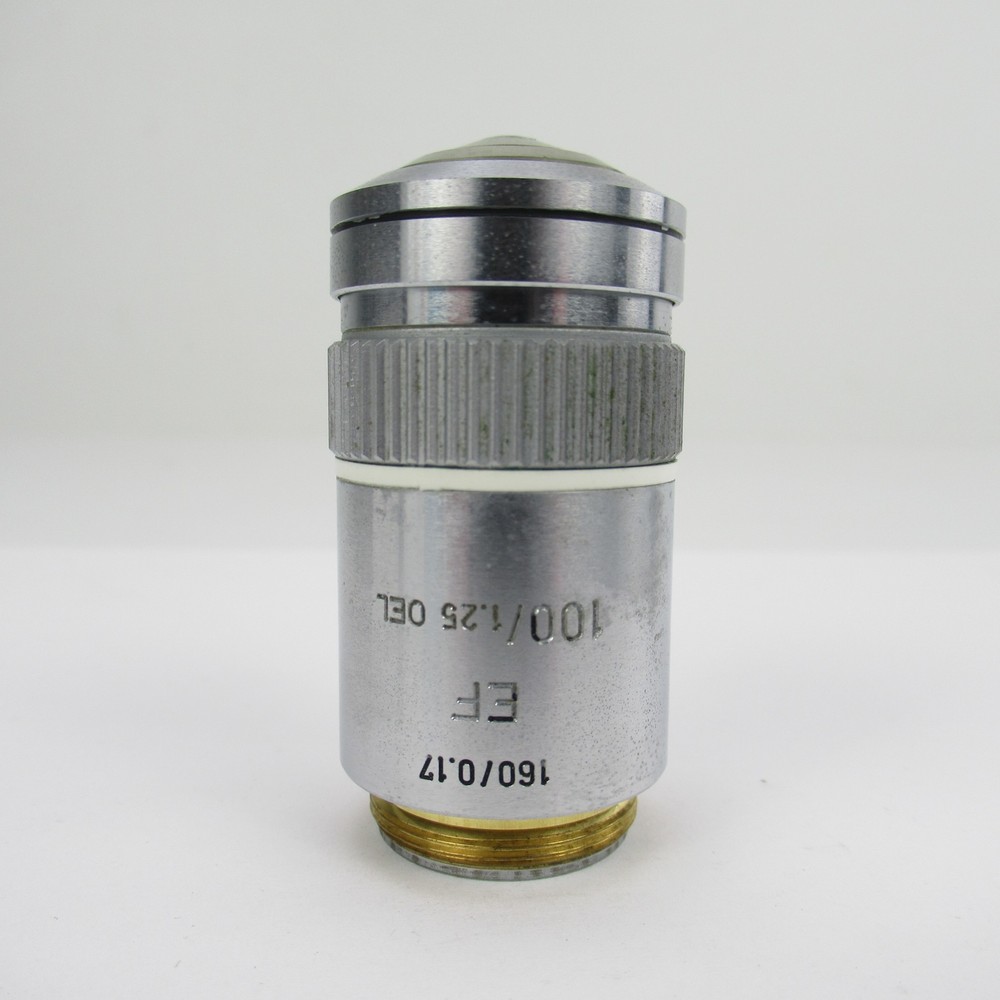 LEITZ EF 100X/1.25 OEL 160/0.17 MICROSCOPE OBJECTIVE - 519804