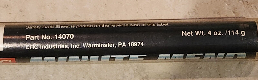 | CRC Minute Mend Multi-Purpose Epoxy Putty 14070