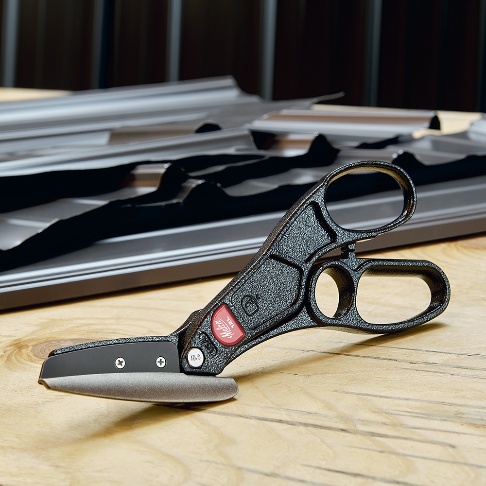 Malco MC12L Andy Offset Aluminum Handled Snips 12"