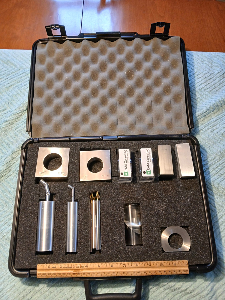 Ram Consulting Gyratory Angle Measurement Testing kit, Complete, W/Original case