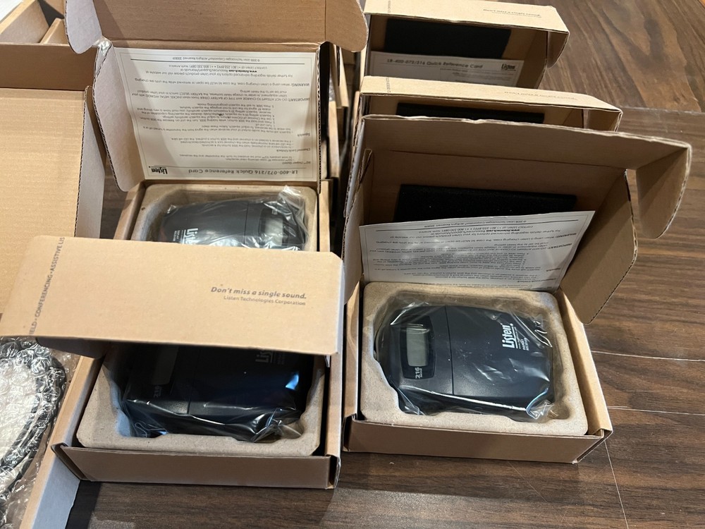 Listen technologies assistive listening rf system