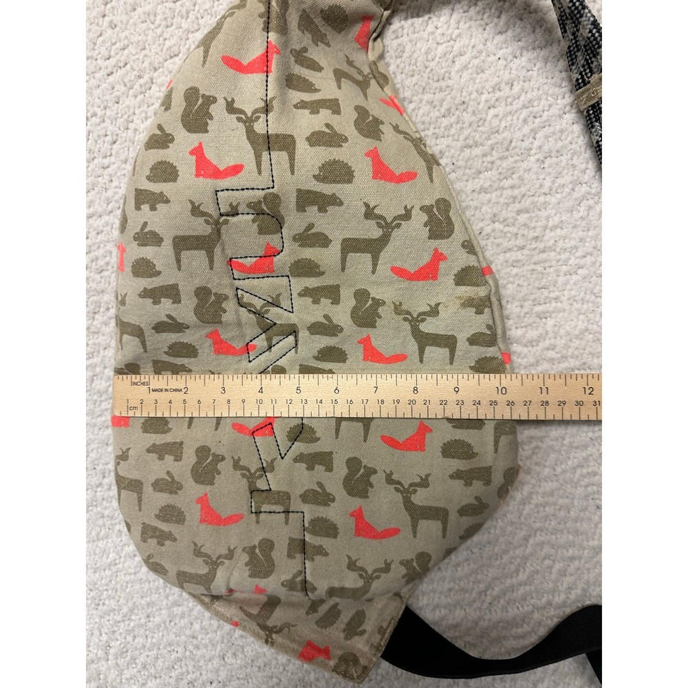 Kavu Animal Print Rope Sling Backpack