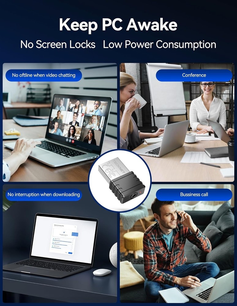 USB Mouse Jiggler Plug and Play Device