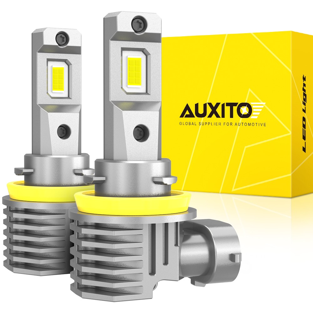 AUXITO H11 LED Headlight Low Beam Bulbs Canbus Super Bright 6500K Plug Play M