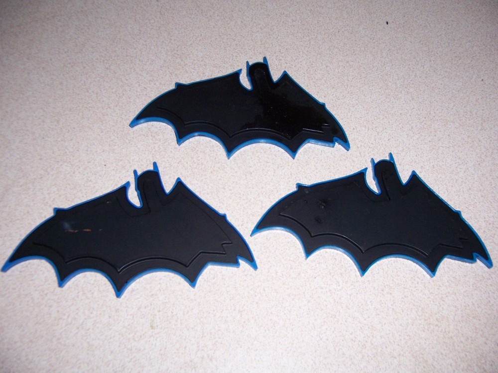 3 OLDER BATMAN ACTION FIGURE STANDS