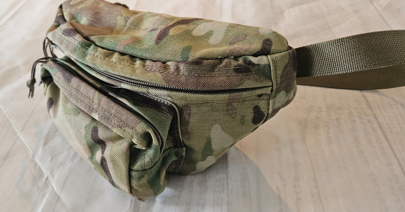 London Bridge Trading Three Zipper Waist Fanny Pack OCP Multicam LBT-2641B