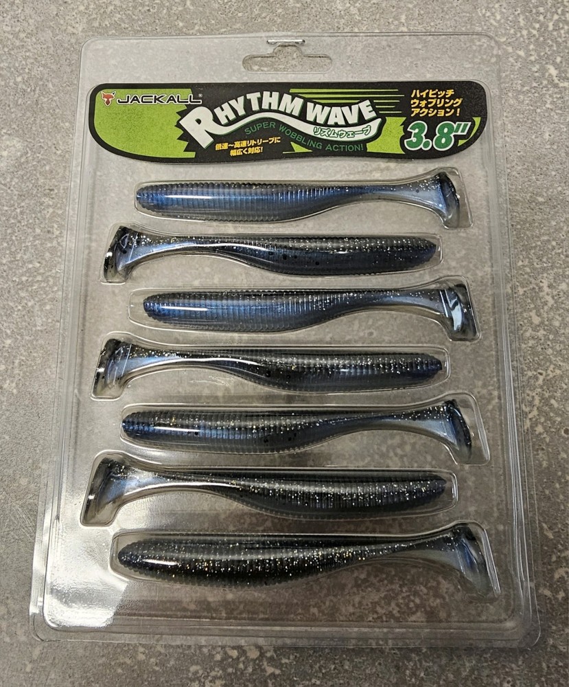 JACKALL RHYTHM WAVE ASSORTED SIZES & COLORS YOU CHOOSE