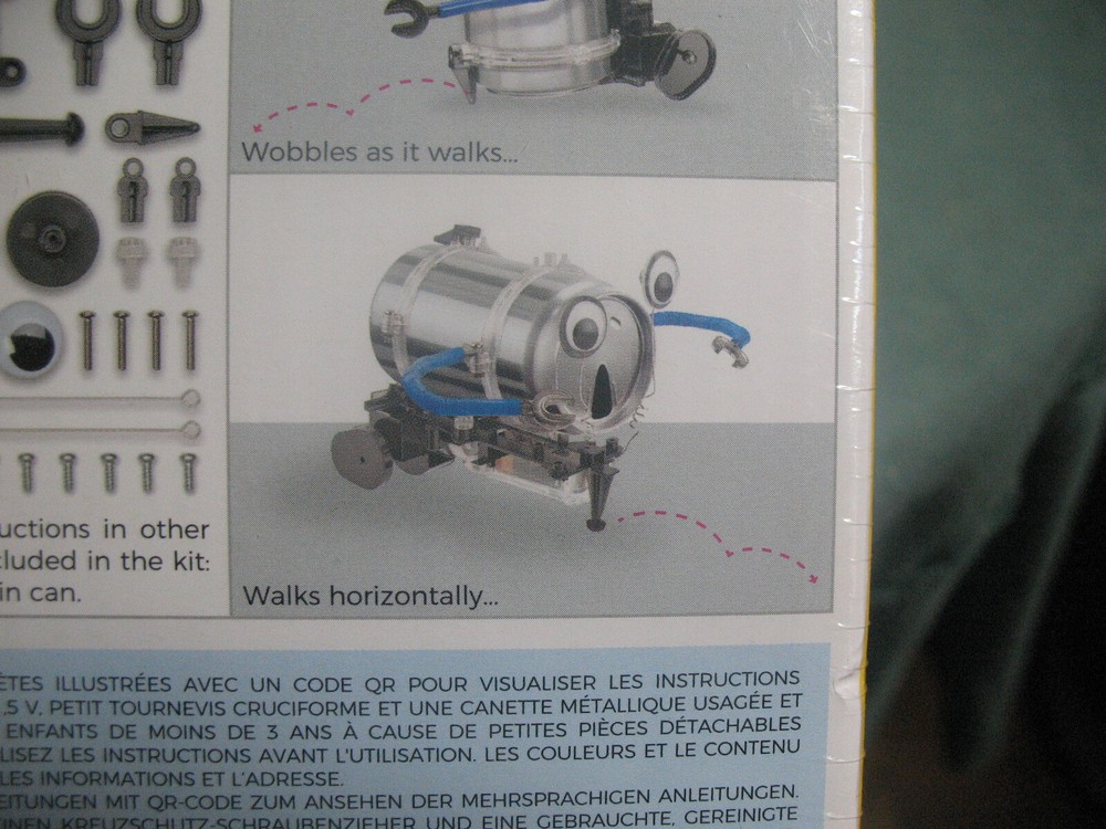 KidzRobotix Tin Can Robot Kit Educational Toy