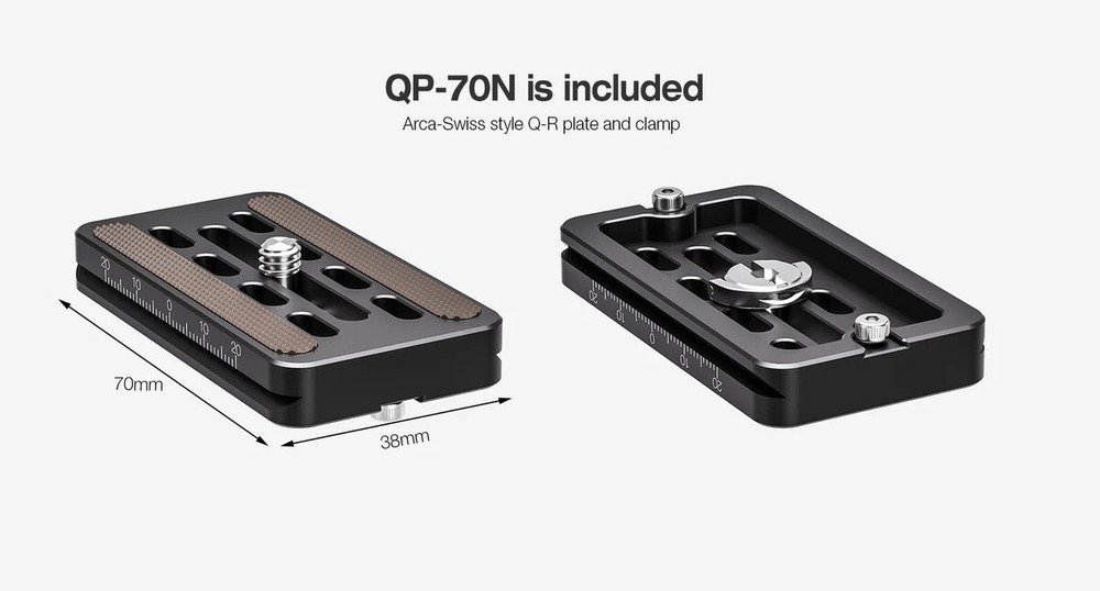 Leofoto GR-2 Geared Panning Adapter | Arca Compatible