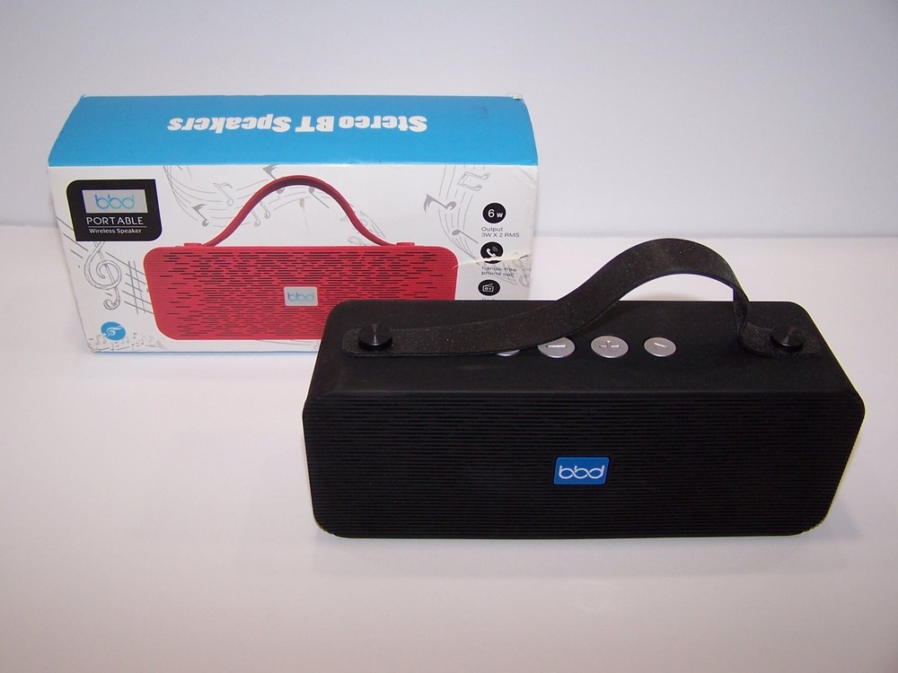 BLUE BEAT DIGITAL BBD Bluetooth Speaker BBD521 ~ BLACK