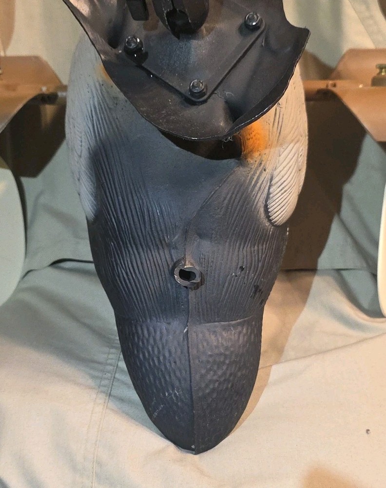 Rare Vintage Wind Driven Mallard Mojo Decoy With Unique Wing Array U.S.A. Nice!!