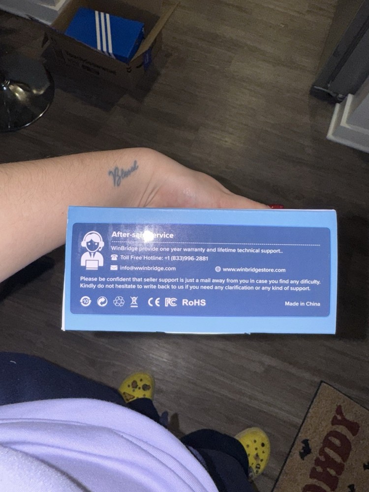 WinBridge B006 Wireless Lavalier Voice Amplifier