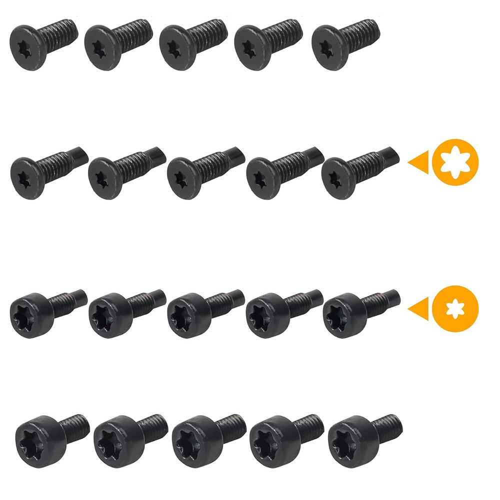 Replacement Security Screws for Ring Doorbell 1 2 Pro, 20pcs 4 Set