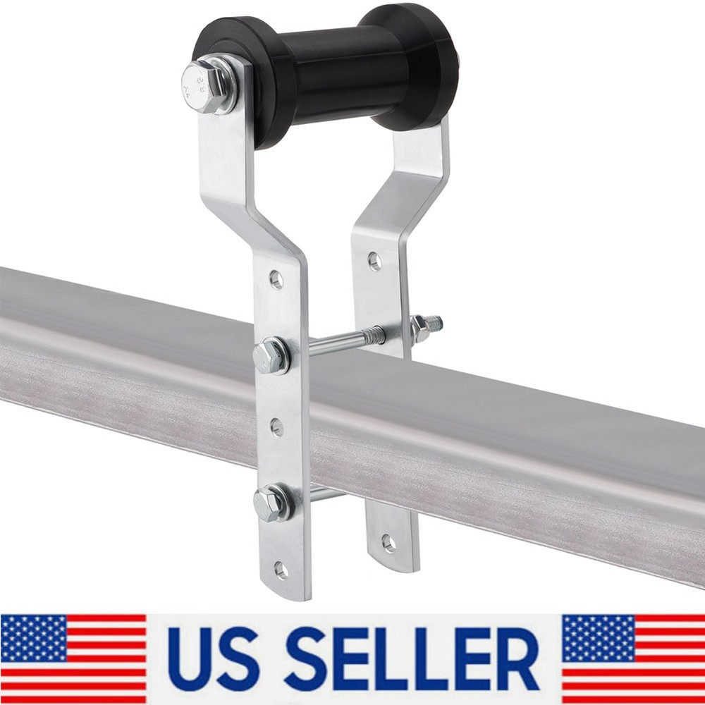 4" Adjustable Tongue Keel Roller Bracket Assembly for 2" Boat Trailer US Ship