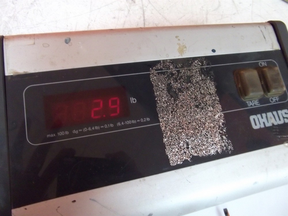 Ohaus D10-00 100lb Platform Digital Scale