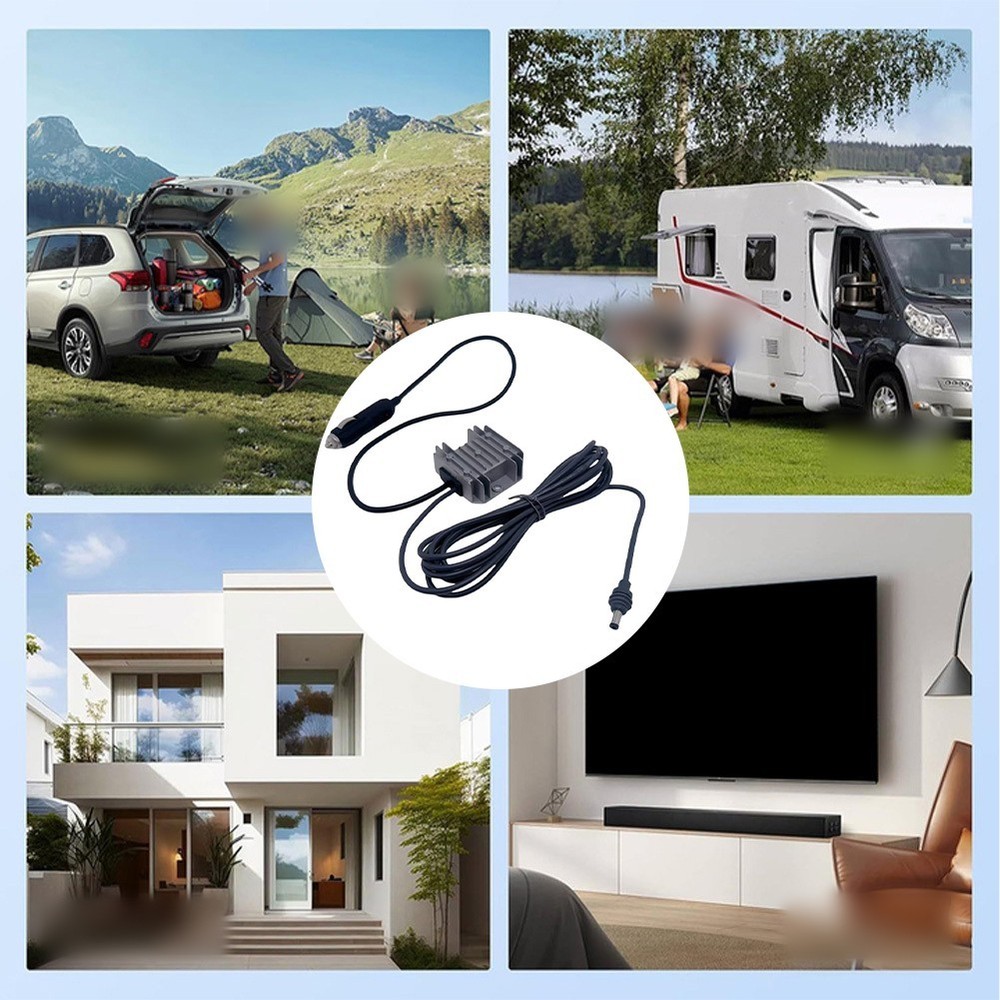 Camping Power Solution DC Power Adapter Power Conversion 2A Current 30V Output