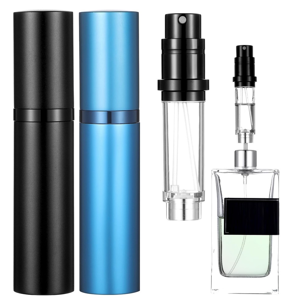 IANFAN 2 Pcs Mini Refillable Perfume Atomizer, Portable Travel Perfume...