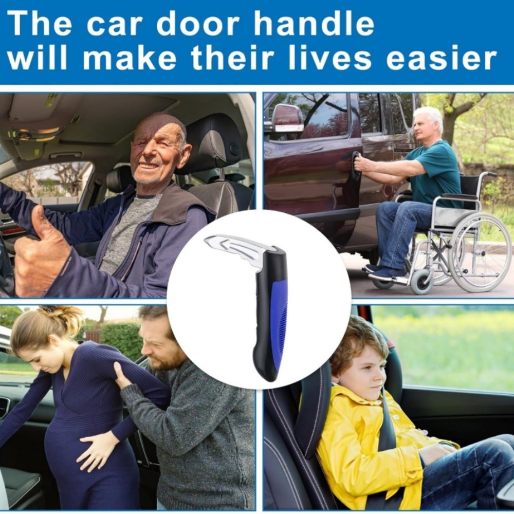 Car Mobility Assist Handle for Elderly, Auto Cane Door Support Standing Aid