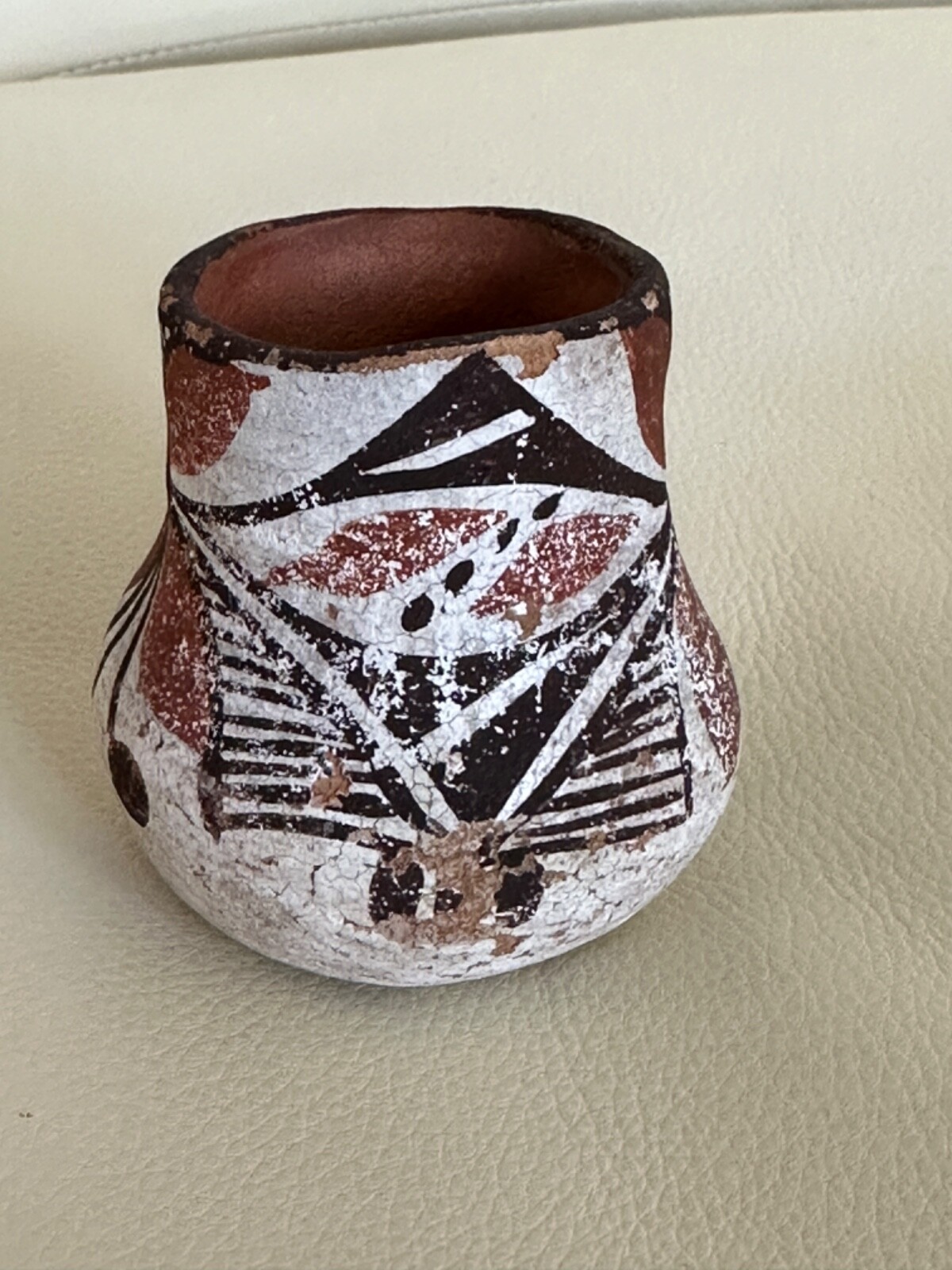 Vintage Isleta Pueblo Pot 4.25" x 2.5"