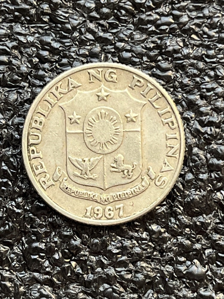 Philippines 25 Sentimos KM# 199 1967 ⚜️⚛️ ⚖️ 🪙