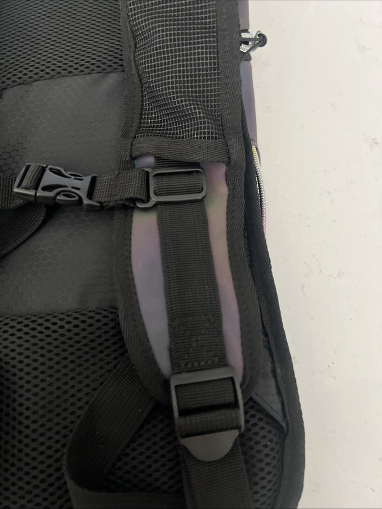 Sojourner Hydration Backpack No Bladder* Metallic Finish Two Zipper Pockets